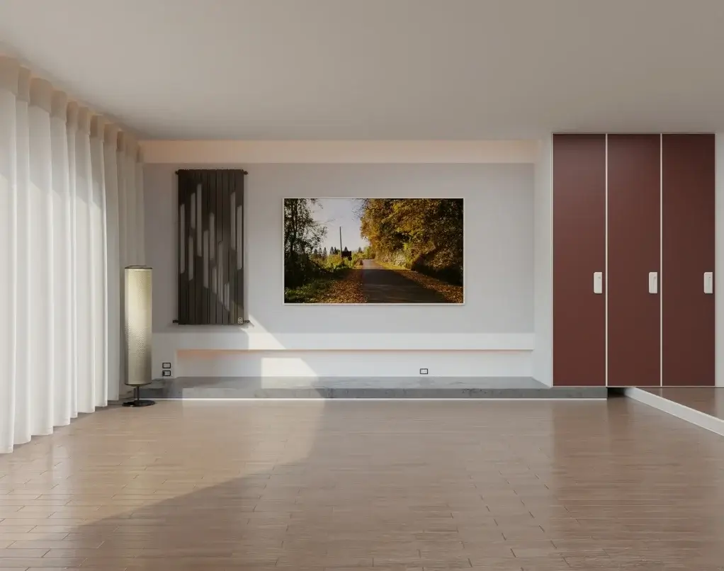 Empty Millersville home prepared with professional move cleaning by UP Cleaning Services