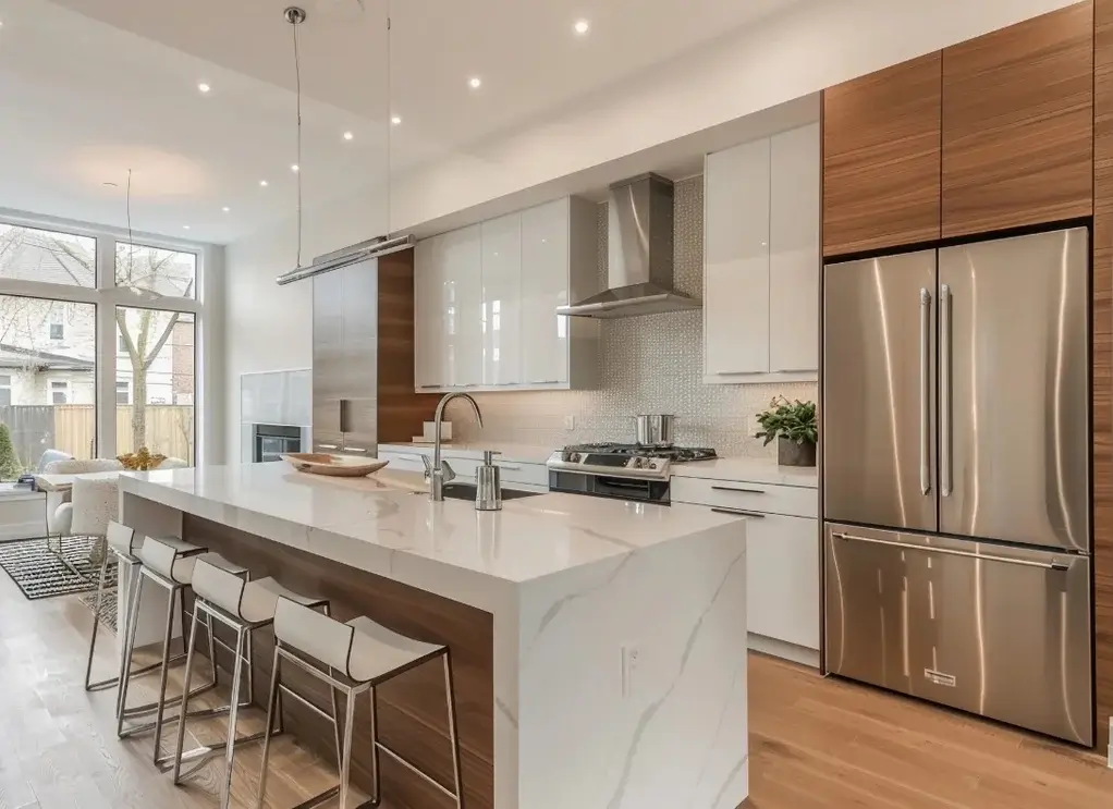 Recurring cleaning Millersville MD for a clean and well-maintained modern kitchen